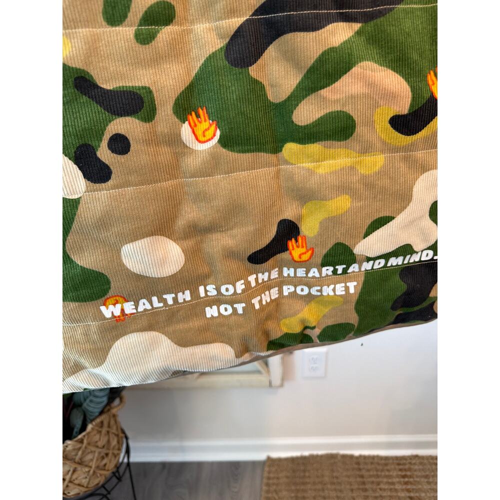 Billionaire Boys Club size XXL corduroy camouflage puffer vest - Picture 4 of 4